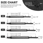Small Spiked Black Dog Cat Collar For Small Medium Dogs Boy Male - Adjustable Studded Puppy Collars - Soft Padded Punk Leather Dog Collar For Chihuahua French Bulldog Pug
