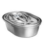 Stainless Steel Smart Pet Water Dispenser with Automatic Circulation and Filtration, Large Capacity Feeder for Cats and Dogs