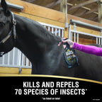 Absorbine UltraShield EX Fly Spray Insecticide Horses Dogs Animals 32 oz.