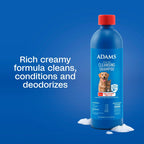 Adams Flea & Tick Cleansing Shampoo 12oz Kills Pet Fleas Ticks Eggs & Lice