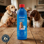 Adams Flea & Tick Cleansing Shampoo 12oz Kills Pet Fleas Ticks Eggs & Lice