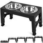 Top 10 Elevated Dog Bowl Stands with Stainless Steel Dishes