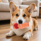 Latex Squeaky Toy for Dogs Teeth Cleaning and Boredom Relief Durable Pet Toy