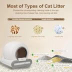 DOEL 65L Self-Cleaning Cat Litter Box with App Control | Automatic Smart Litter Box