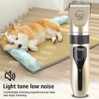 Pet Hair Clipper Grooming Trimmer Set – Professional Cordless Clippers