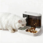Automatic Pet Feeder Water Bowls Food Intelligent Electric Pet Food Dish Smart Timer Dog Bowl All-in-One Feeding Station