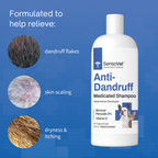 Anti-Dandruff Shampoo for Dogs & Cats - 12oz