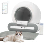 DOEL 65L Self-Cleaning Cat Litter Box with App Control | Automatic Smart Litter Box