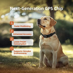 New Upgrade Smart GPS Wireless Dog Fence, Pet Training Collar,Electronic Fence,Invisible Virtual Outdoor Waterproof OLED Screen