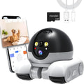 WiFi Robot Pet Camera – 1080P, 2-Way Talk, Night Vision & Motion Detection