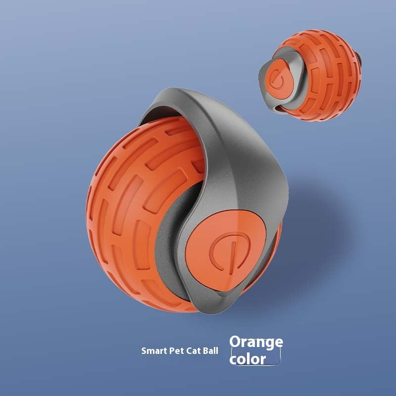 Interactive Cat Toys Ball Auto Electric Rolling Ball Toys For Cat Kitty Pets Smart Automatic Teaser USB Rechargeable Cat Toy Pet Products