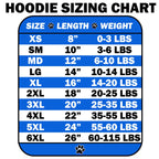 Halloween Costume Pet Hoodie "The M Costume"
