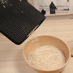 Large Cat Litter Mat | Double Layer Waterproof Honeycomb Design with EVA Foam