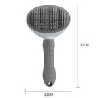 Pet Hair Removal Brush | Slicker Grooming Comb for Dogs and Cats