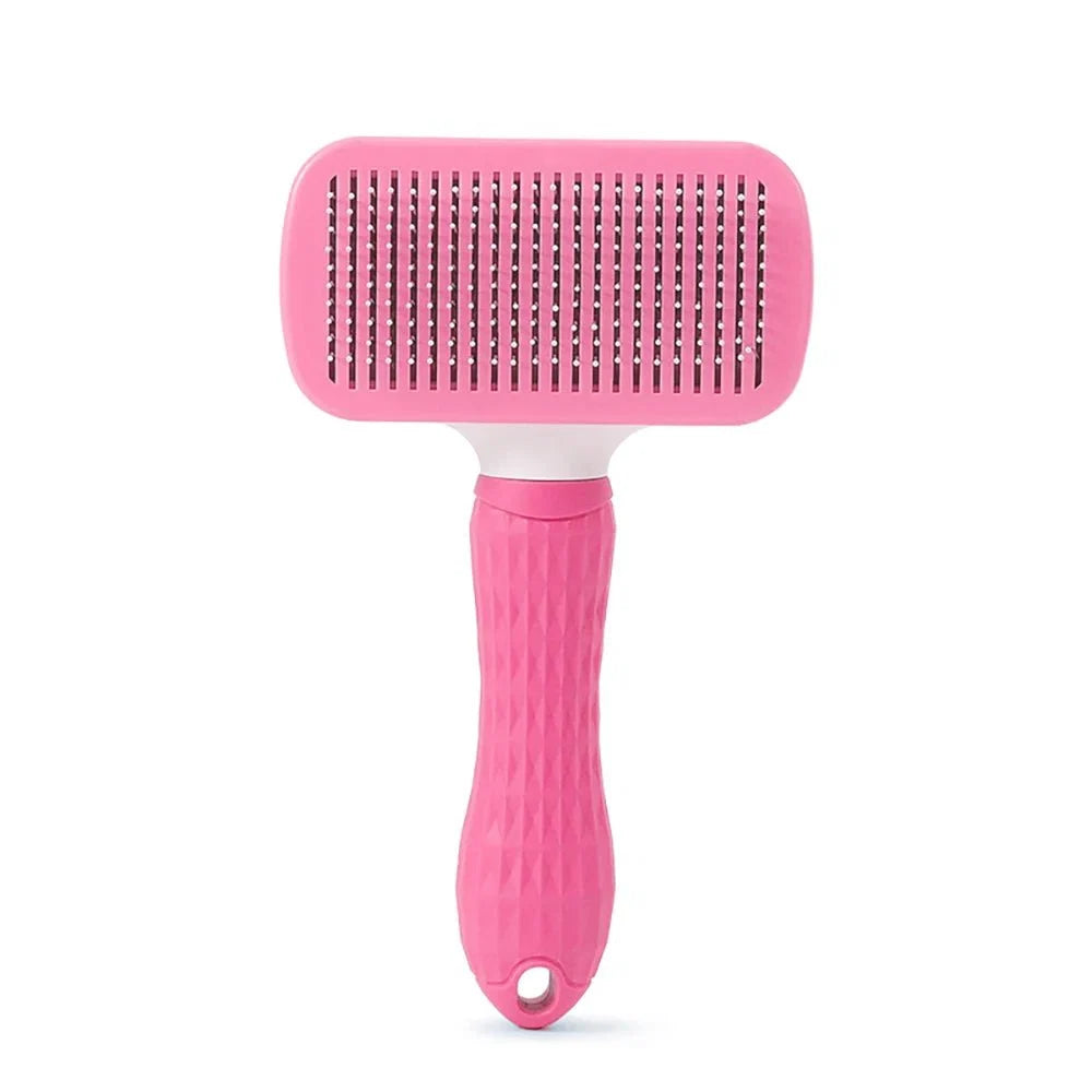 Pet Hair Removal Brush | Slicker Grooming Comb for Dogs and Cats