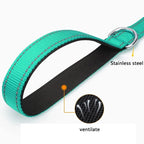 Reflective Pet Leash | Adjustable Polyester Lead Strap for Dogs and Cats