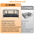 43" Upgraded Puppy Whelping Box WHLP02