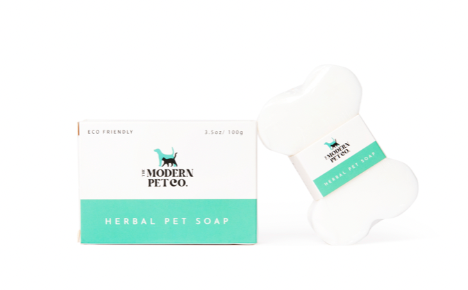 The Modern Pet Co Dog Shampoo Bar For Dogs & Puppies Natural Anti Itch for Dogs for Dog Allergy and Sensitive Skin.