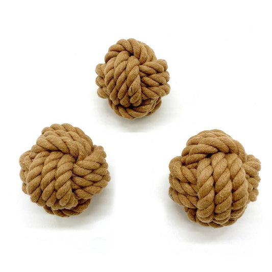 The modern pet company - Rope Ball Tug Toy for Dogs